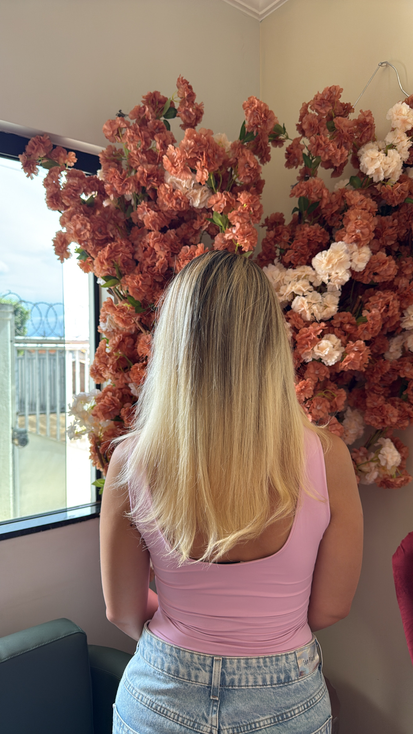 Depois - Com Mega Hair